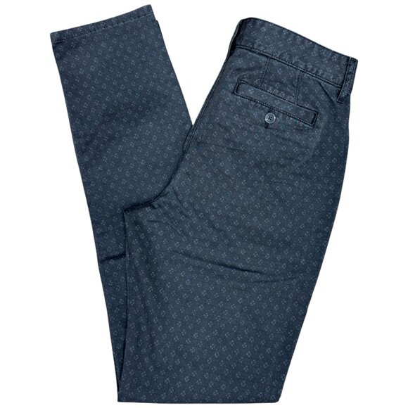 NWT Men's PAIGE Stafford Trouser Printed Slim Fit Pant | Size W30 L32 - Picture 4 of 13